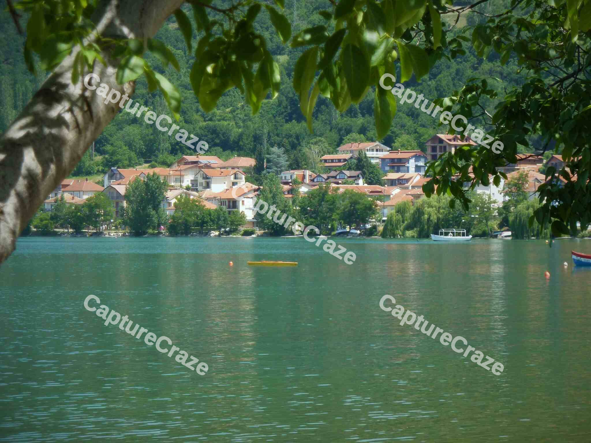 Houses to the other side of the river